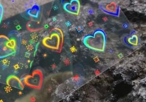 Sticker Holográfico con movimiento